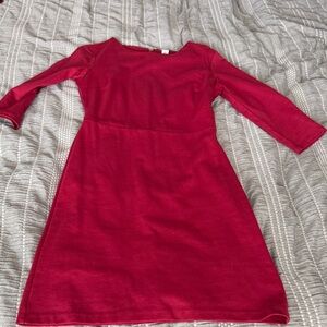 Old Navy Kids Casual Dress in Deep Red